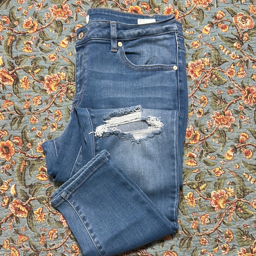 KanCan Stylish Blue Distressed Jeans